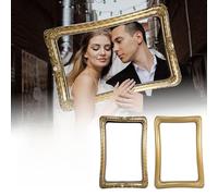 Generisch 2026 Inflable Foto Novedad Accesorio de Fiesta para Fotos de Grupo, Selfie Stick Divertido para Celebraciones, Eventos, Reuniones inolvidables (Marrón, 67 x 46 x 7 cm)