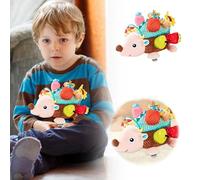 Generisch 2026 Juguete de peluche de animales para bebé muñecas educativas de preescolar se pueden masticar 0 6 años (B, 30 x 27 cm)