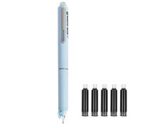 Generisch 2026 Lápiz de impresión para niños principiantes con cartucho de tinta recargable, cómodo como herramienta de escritura, bolígrafo de ejercicios de caligrafía para estudiantes de primaria (A