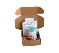 Generisch 2026 Linda tarjeta emocional con palabras de animación para el escritorio como incentivo para fiestas de cumpleaños (verde menta, 4,8 x 4 x 2,5 cm)