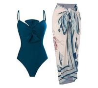 Generisch 2026 Moderno conjunto de ropa de playa para uso diario. Diseño versátil sin mangas con estampado elegante para tu traje de baño perfecto para toda la temporada. Comodidad y fácil cuidado