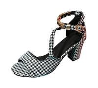Generisch 2026 Mujeres Comercio Exterior Europeo y Retro Gran Tamaño Hueco Suela Suave Suela Casual Sandalias, Other, 41 EU Ancho