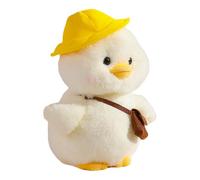 Generisch 2026 Muñeca linda controlada por voz que aprende a cantar lengua (amarillo, 25 cm)