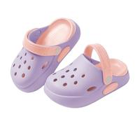 Generisch 2026 Niños Zapatos Eva Ropa Exterior Dibujos Animados Lindos Dedos De Bebé Zapatillas Para Niños Niñas, morado, 22 EU