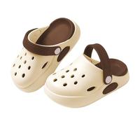 Generisch 2026 Niños Zapatos Eva Ropa Exterior Dibujos Animados Lindos Dedos De Bebé Zapatillas Para Niños Niñas, caqui, 23 EU