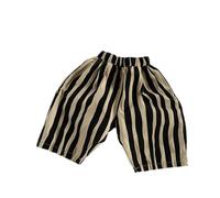 Generisch 2026 Novedades Pantalones para Niños Bebé Niñas Pantalones Minimalistas a Rayas Pantalones Diarios con Elástico, Negro , 6-12 meses