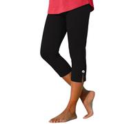 Generisch 2026- Pantalones casuales hasta el tobillo, pantalones modernos de color sólido con botones en la parte delantera, ideales para el uso diario, cómodos y elegantes., Negro , 3XL