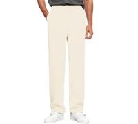 Generisch 2026 Pantalones casuales para hombre Slim Fit Stretch Cómodos Pantalones de Traje Ropa Formal de Negocios Ligero Pierna Recta Clásico Versátil, Wh2., S