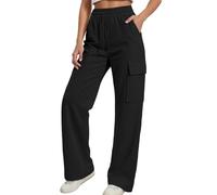 Generisch 2026 Pantalones de chándal Casuales para niñas con cordón en la Cintura, cómodos Pantalones de chándal para Correr, Yoga, Entrenamiento, Actividades al Aire Libre