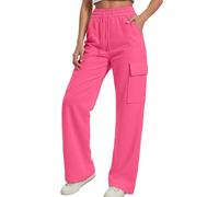 Generisch 2026 Pantalones de chándal Casuales para niñas con cordón en la Cintura, cómodos Pantalones de chándal para Correr, Yoga, Entrenamiento, Actividades al Aire Libre