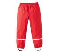 Generisch 2026 Pantalones de lluvia de verano para niñas y niños, para jugar al aire libre, días lluviosos, pantalones resistentes al viento con cintura elástica para niños pequeños, rojo, M