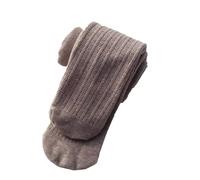 Generisch 2026 Pantalones Niñas Invierno Polar Grueso Niños Pantimedias Delgadas Polar Niñas Leggings Pantimedias Mono Calcetines de baile, marrón, 5-7 años