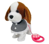 Generisch 2026 Perrito robot de IA realista con control de marcha realista, ladridos, movimiento de cola operación interactiva para niños y niñas de 2 a 15 años. (Brown, talla única)