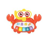 Generisch 2026 Piano infantil, teclado musical educativo para niños en edad preescolar, adecuado para niños en edad preescolar, niños niñas, hijos hijas, regalos de cumpleaños más. (naranja, 18 x 13