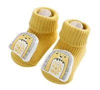 Generisch 2026 primavera recién nacido 3D caricatura botas de bebé para calcetines antideslizantes cuello suelto niño piso, H, Small