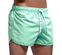 Generisch 2026 Primavera Surf Verano Empalme Pantalones Cortos de Hombre Bañador Pantalones de Playa Pantalones Cortos de Mesa Traje de neopreno, verde menta, XXL