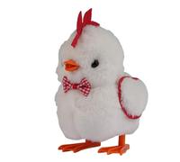 Generisch 2026 Q Lindo pollo que puede moverse mientras camina es una muñeca de juguete popular súper linda que hace reír a los niños (A, talla única)