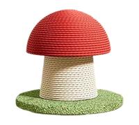 Generisch 2026 Rascador de cuerda para gatos para interiores, función de gestión del estrés, adecuado para ejercicios de gatos en la sala de estar familiar, color rojo natural (A, talla única)