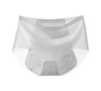 Generisch 2026 Ropa interior femenina a prueba de fugas para uso diario la menstruación, Gris claro., L
