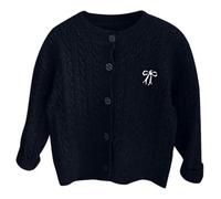 Generisch 2026 Ropa Niñas Mori Cardigan Primavera Niños Estilo Extranjero Niñas Bebé Suéter Abrigo, marine, 2-3Years