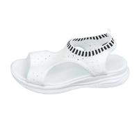 Generisch 2026 Sandalias de dedo del pie de malla de verano cómodas, zapatos casuales deportivos de color sólido, Blanco, 42 EU