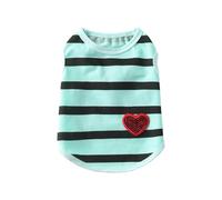 Generisch 2026, suave, cómodo y transpirable: perfecto para adaptarse a tamaños pequeños a medianos con un patrón de corazón a rayas. (D, M)