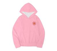 Generisch 2026 Sudadera con capucha con texto en inglés "On My Mom's Last Nerve" para niños pequeños, de manga larga, Rosa intenso., 10-12 años