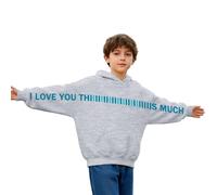 Generisch 2026 Sudadera con capucha informal para bolsillo Diseño impreso, ideal para el día a día, ocio, chaqueta de forro polar suave para un juego perfecto para la escuela Ropa exterior cómoda para