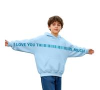 Generisch 2026 Sudadera con capucha informal para bolsillo Diseño impreso, ideal para el día a día, ocio, chaqueta de forro polar suave para un juego perfecto para la escuela Ropa exterior cómoda para