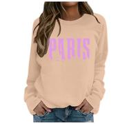 Generisch 2026 Sudadera con capucha para mujer con texto "God is Greater Than The Highs and Lows" de manga larga con diseño gráfico, caqui, M