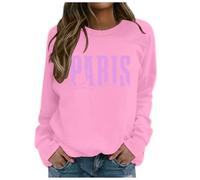 Generisch 2026 Sudadera con capucha para mujer con texto "God is Greater Than The Highs and Lows" de manga larga con diseño gráfico, Rosa., L