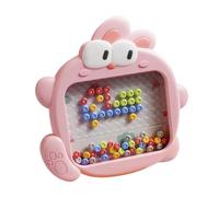 Generisch 2026 Tablero de dibujo con motivos de animales estilo puntillismo, material ABS, bolígrafo interactivo con patrón, duradero y portátil, adecuado para pequeños artistas. (15,8 x 15,8 x 2,3 cm