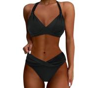 Generisch 2026 - Traje de baño de dos piezas para mujer Push Up Bikini Set Traje de baño Fucsia, Other, M