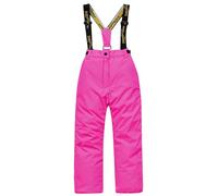 Generisch 2026 Traje de nieve para todo tipo de clima, aislado a prueba de viento, chaqueta térmica de esquí, pantalones, equipo de invierno al aire libre, cálido e impermeable, Rosa intenso., 12-13