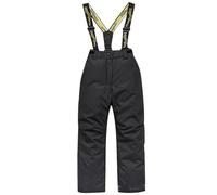 Generisch 2026 Traje de nieve para todo tipo de clima, aislado a prueba de viento, chaqueta térmica de esquí, pantalones, equipo de invierno al aire libre, cálido e impermeable, Negro , 11-12 años