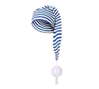 Generisch 2026 Unisex Rayas Estampado Invierno Exterior A Prueba De Viento Con Cubierta Sombrero Gorro De Punto, azul, talla única