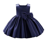 Generisch 2026 vestido de tutú de bowknot de boda para bebé boda dama de honor fiesta de cumpleaños desfile vestidos formales niño primer bautizo vestido de bautizo, a, 3-4 años