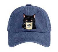 Generisch 2026 ¿Ya está muerto? sombrero, gato gracioso, citas sarcásticas, humor, decir, gorra, gorras de béisbol Gorra blanca para niños, marine, Talla única