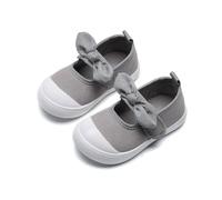 Generisch 2026 Zapatillas de bebé para los primeros zapatos suaves transpirables ligeros cómodos para niños pequeños con diseño de lazo floral adecuados de 12 meses a 35 años