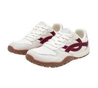 Generisch 2026 Zapatos cómodos e informales para el día a día: modelo ligero con puntera ancha, ideal para pies anchos, perfectos para actividades al aire libre., Vino, 43 EU