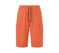 Generisch 2027 Pantalones cargo con bolsillos delanteros inclinados glúteos abiertos para ropa de trabajo funcional, naranja, 3XL