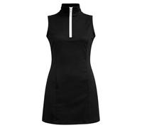 Generisch 2027 Vestido de rendimiento sin mangas para niña, con cremallera en el cuello, ideal para jóvenes y deportivas, Negro , 14-15 años