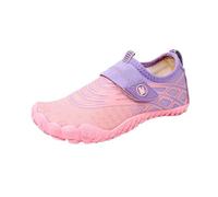 Generisch 2027 Zapatos de interior para niños, zapatos de yoga y escalada, zapatos de cinta de correr con suela suave, zapatos de playa. Edad: 4.5-11.5 años., morado, 32 EU