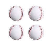 Generisch 4 pelotas de béisbol de poliuretano para entrenamiento de deportes y de seguridad, para entrenamiento juvenil y juegos de ocio, de poliuretano suave