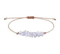 Generisch 4 rodonita amorosa para conjuntos de joyas joyas para adolescentes chico niña pulsera cadena joyería niños con cuentas pulsera joyería, talla única, Piedra