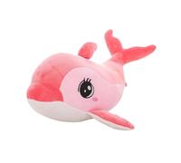 Generisch 40 cm de peluche rosa con delfín, cojín de peluche de delfín, para jugar y abrazar, suave peluche para niñas y niños