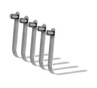 Generisch 5 pinzas para remos, 5 unidades en forma de V, clip para kayak, para camping, kayak, exterior, pre-toldo, , tubo