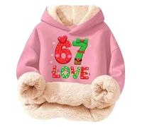 Generisch 67 Fun Meme Sudadera con Capucha 6 7 Meme Disfraz Six Seven Chicas Disfraz Six Seven Sudadera Divertida Otoño Invierno Tops, #401, 3-4 años