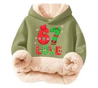 Generisch 67 Fun Meme Sudadera con Capucha 6 7 Meme Disfraz Six Seven Chicas Disfraz Six Seven Sudadera Divertida Otoño Invierno Tops, #395, 11-12 años