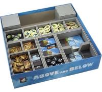 Generisch Above and Below Organizer Insert - Compatible con Above and Below Juego de Mesa - Uso del Espacio Folded Space (FS-ABN)